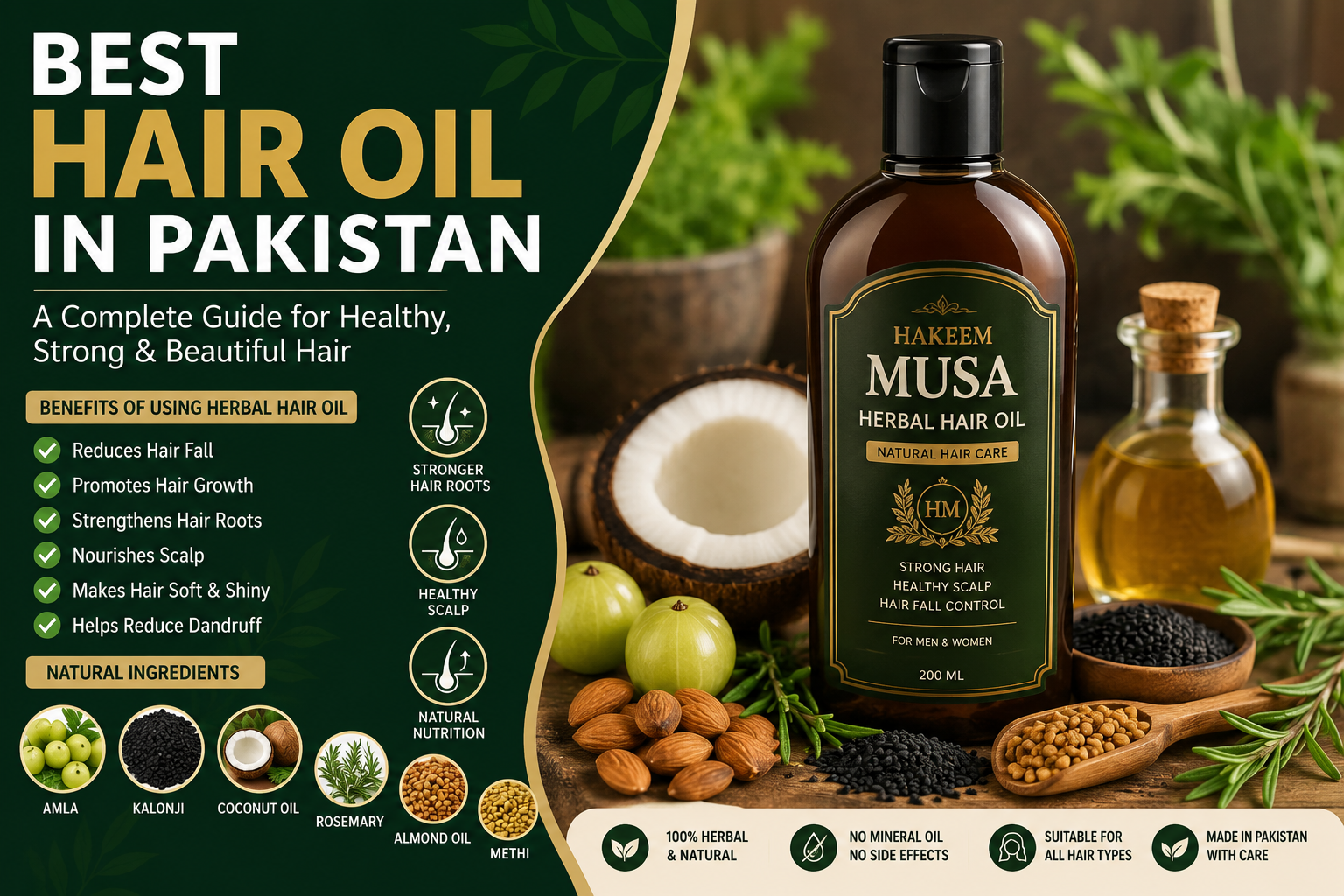 Best Hair Oil in Pakistan Complete Guide