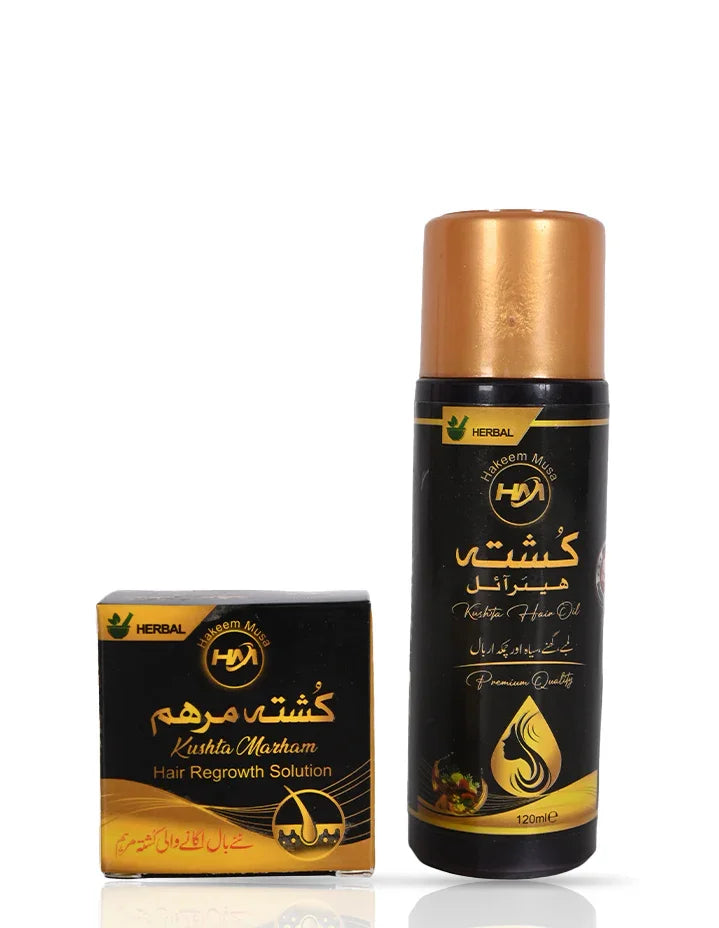 Kushta Hair Oil & Marham (Simple) by Hakeem Musa - Hakeem Musa