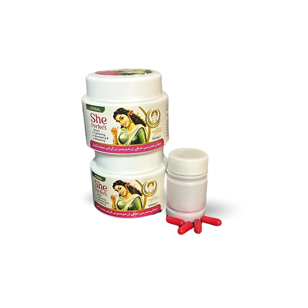 She Perfect Breast Cream 1 Month Course by Hakeem Musa - Hakeem Musa