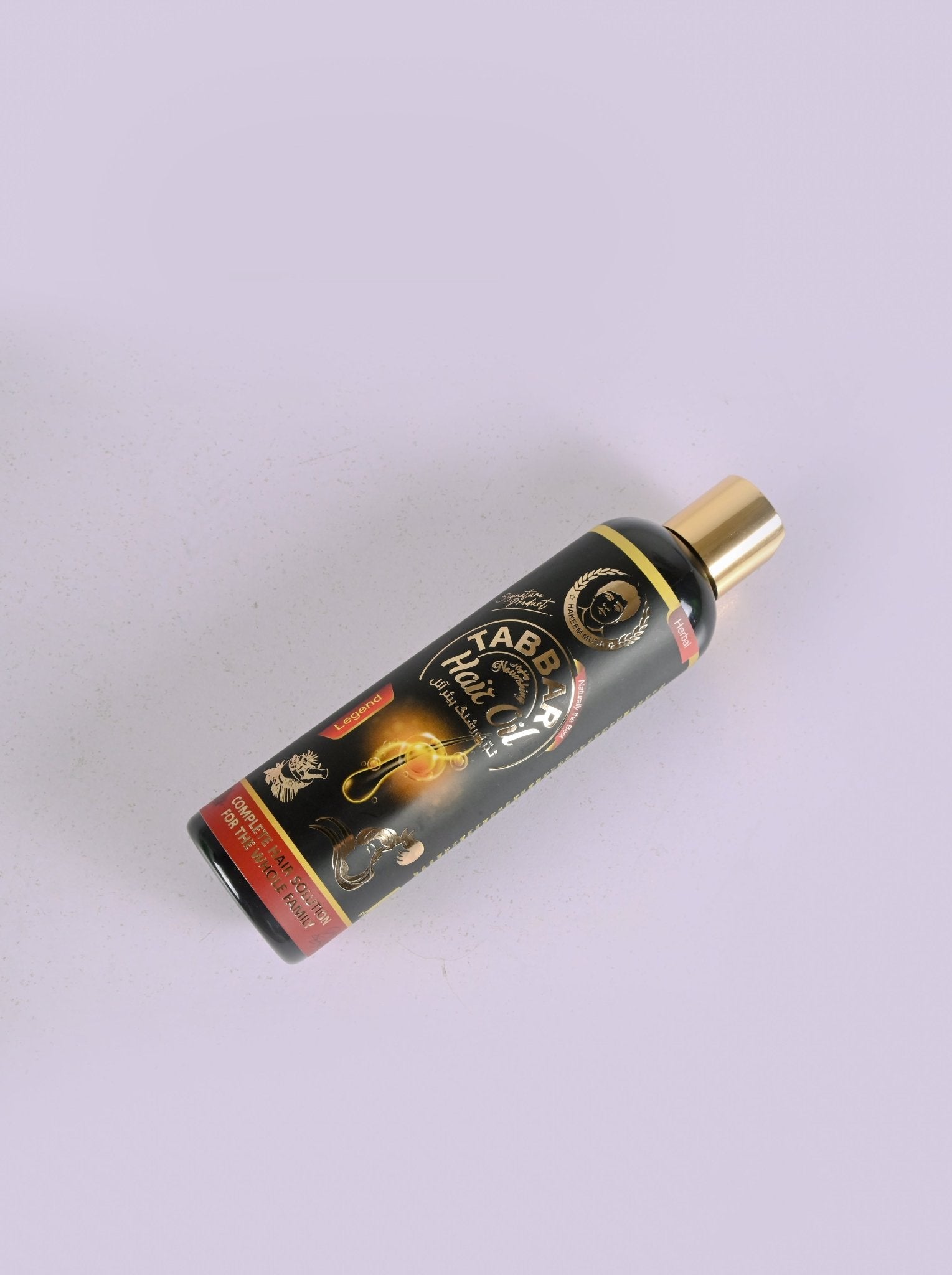 Tabbar Hair Oil – Legend (by Hakeem Musa) | Herbal Family Hair Solution - Hakeem Musa